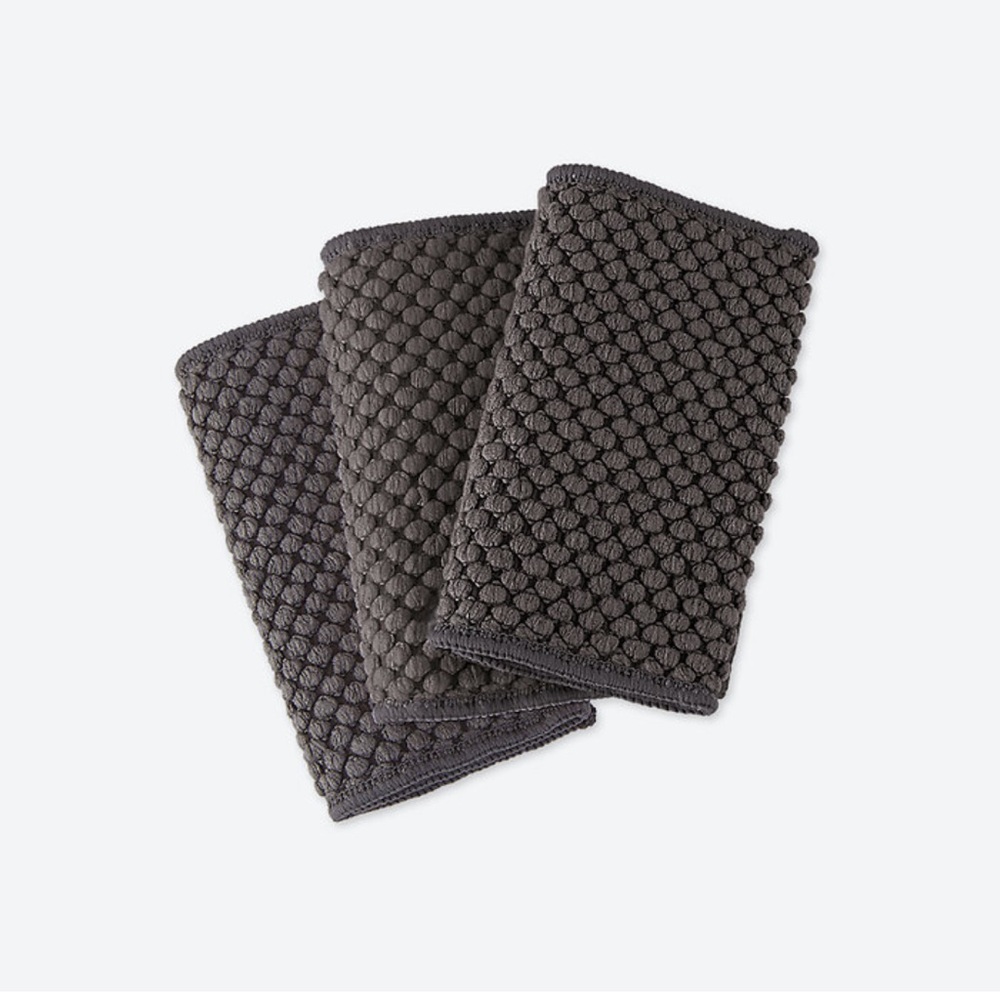 Norwex Counter Cloths in Onyx Set of 3 NWT